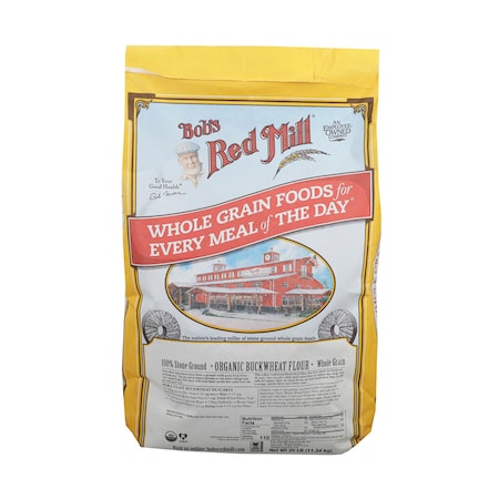 Bobs Red Mill Natural Foods Bob's Red Mill Organic Buckwheat Flour 25lbs 1090B25